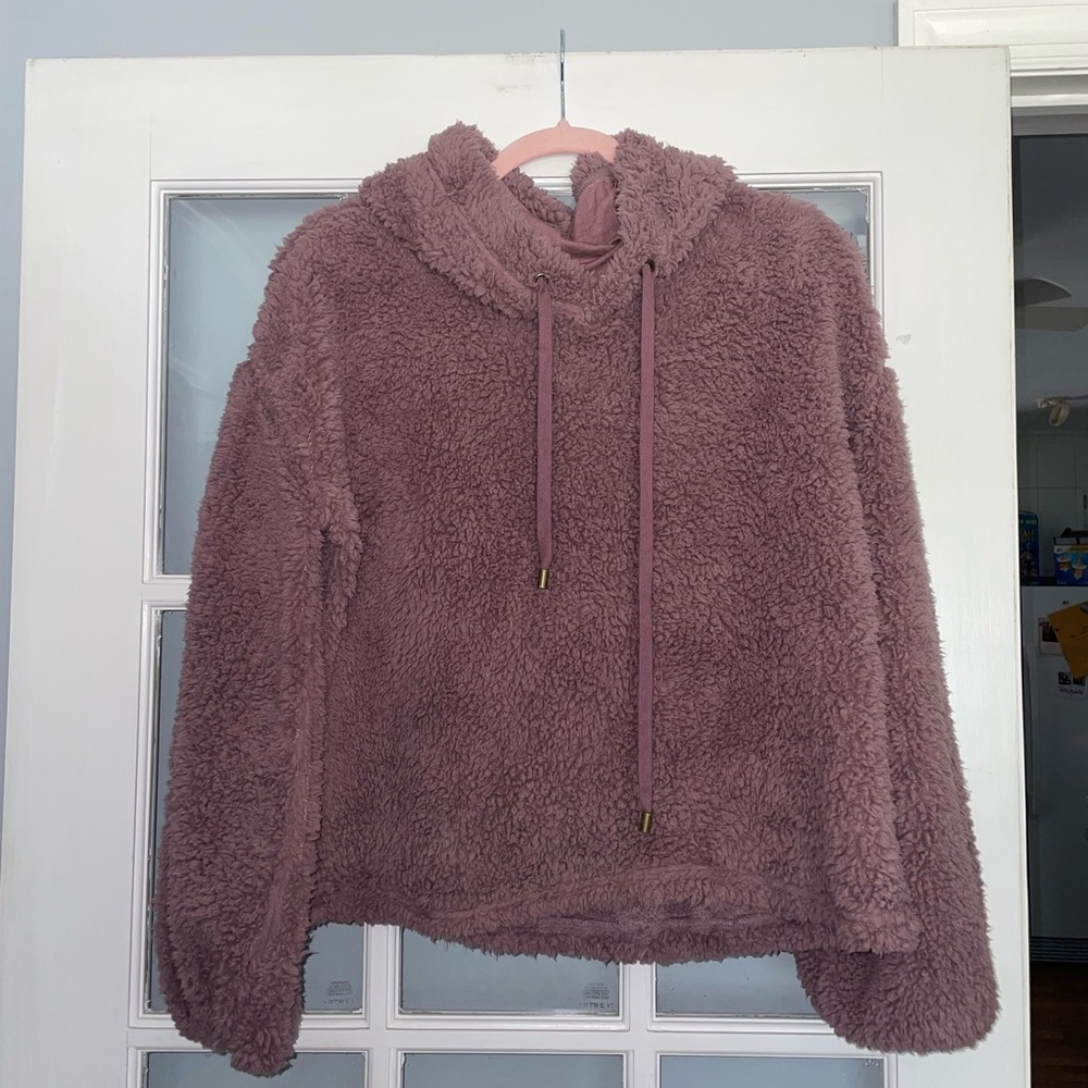Vintage Havana Dusty Rose Cowl Neck Sweater